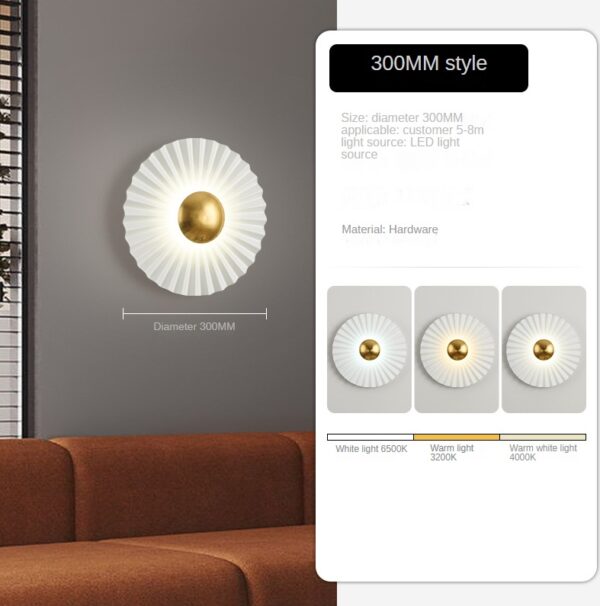 Round Decor Wall Lamp - Image 4