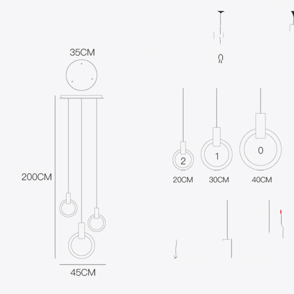 Hanging Chandelier - Image 7