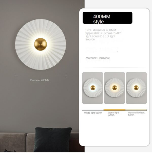 Round Decor Wall Lamp - Image 7