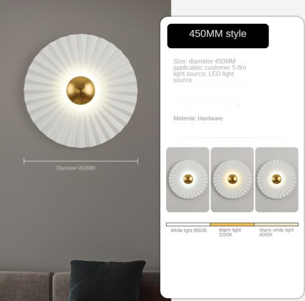 Round Decor Wall Lamp - Image 5