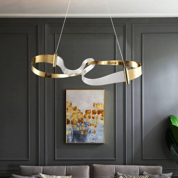 Creative Streamer Chandelier