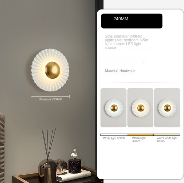 Round Decor Wall Lamp - Image 6