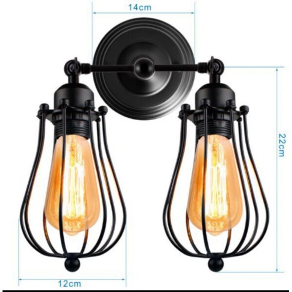 Retro Style Wall Lamp - Image 2