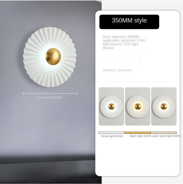 Round Decor Wall Lamp - Image 3