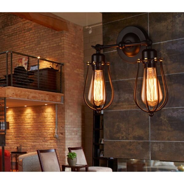 Retro Style Wall Lamp - Image 3